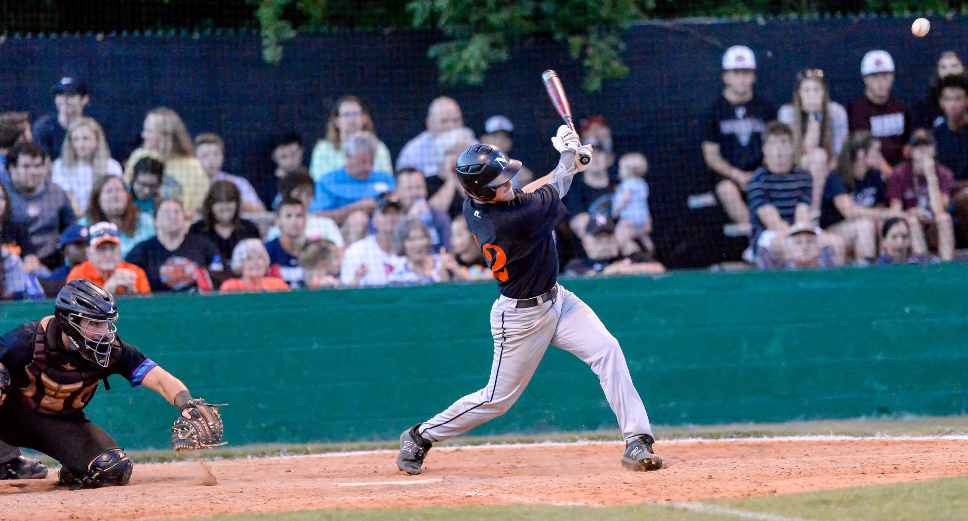 Friday night baseball action